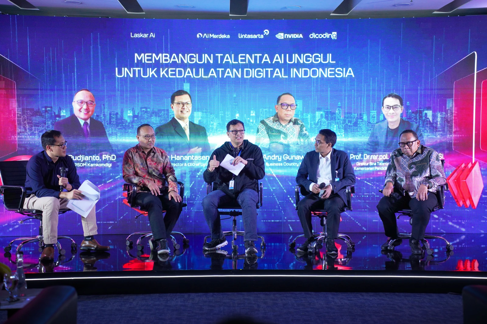 Anugerah Laskar AI 2025 event